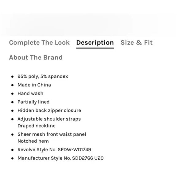 KLEID KATHERINE SUPERDOWN Satin Drape Lace Mini Dress Revolver Nude Size S PARTY - Picture 14 of 16